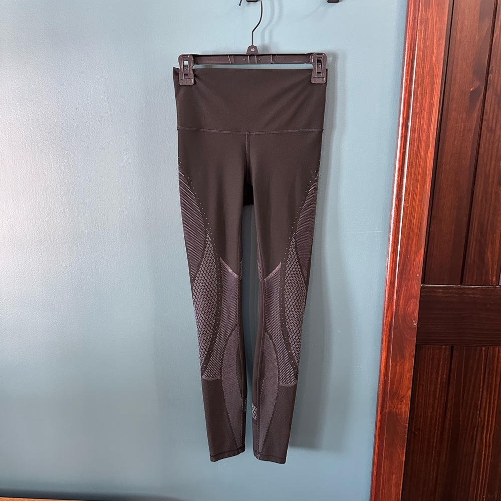 Lululemon Athletica Black and Gray Leggings